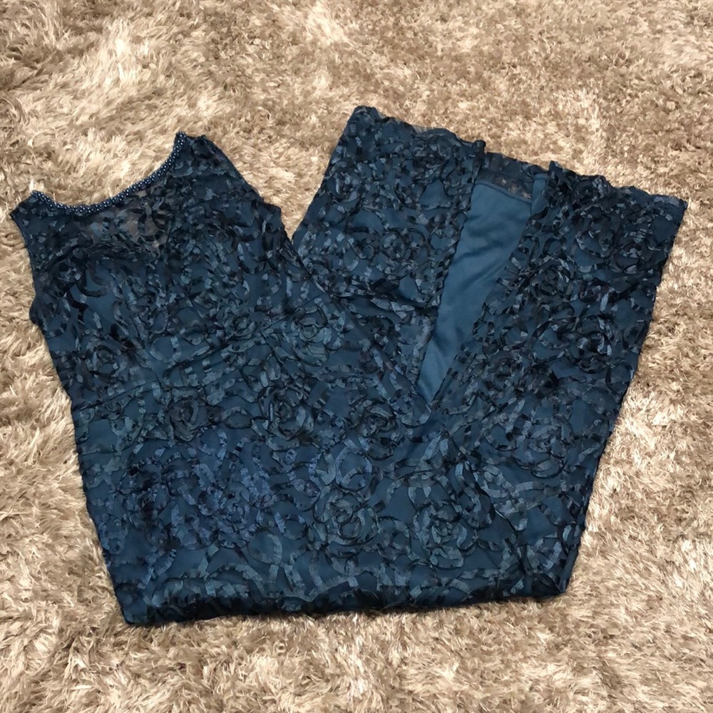 Formal blue dress(wedding/party/cruise) size 6 EUC